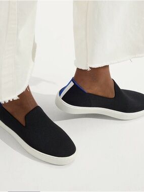 Rothys Slip-On Sneaker in Navy